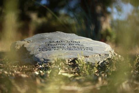 Stone Marker Flat Natural Stone Markers Engraved With The Name Of Your