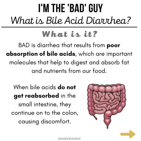 What is Bile Acid Diarrhea? - Andrea Hardy, RD