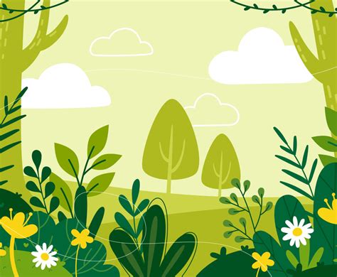 Nature Handdrawn Background Vector Art & Graphics | freevector.com