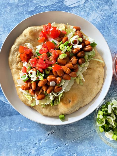 Indian Tacos with Indian Fry Bread - Authentic Navajo Taco Recipe