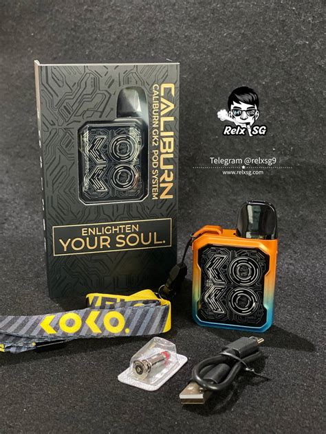 UWELL Caliburn GK2 Pod Kit UWELL SG RELX SG Vape Shop