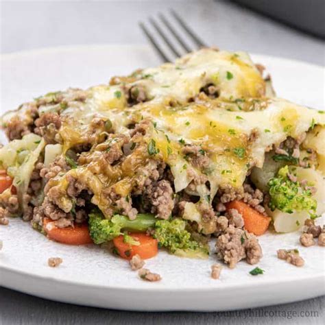 Keto Ground Beef Casserole Recipe