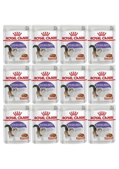 Royal Canin Gravy Pouch Sterilised Kısırlaştırılmış Yetişkin Kedi Yaş