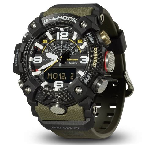 Casio Montre G Shock Mudmaster Gg B100 1a3er Noir Olive