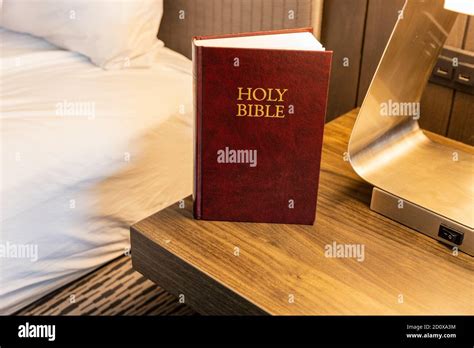 Bible On Table Hi Res Stock Photography And Images Alamy