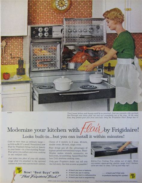 Frigidaire Flair Electric Range Vintage Advertisement Etsy