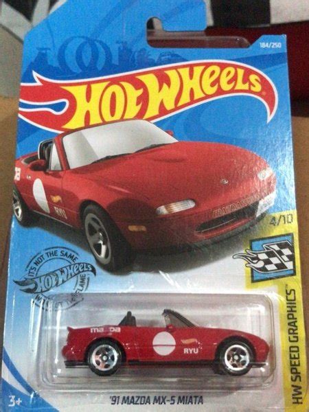 Jual Hotwheels Mazda Mx Miata Red Hw Speed Graphics Hot Wheels Di