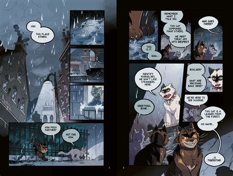 The Prophecies Begin graphic novel book 3 sneak peek | Warrior Cats