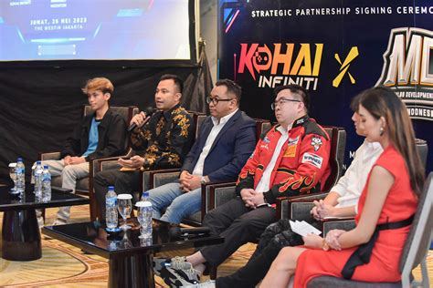 Kohai Infiniti Esports Super App Jalin Kerjasama Strategik Dengan