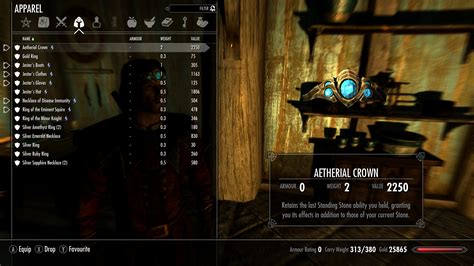 Invisible Aetherial Crown at Skyrim Nexus - Mods and Community