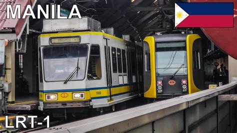 🇵🇭 Manila Light Rail Transit Lrt 1 2022 4k Youtube