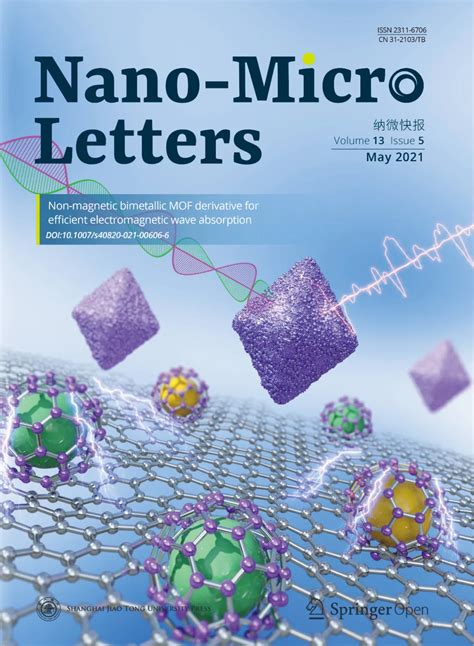 科学网—封面文章：电磁波吸收新材料—非磁双金属mofs衍生物 纳微快报的博文