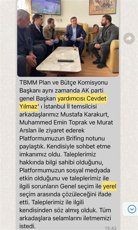 MrtOkl on Twitter Sayım cevdetyilmaz bey Cumhurbaşkanlığı