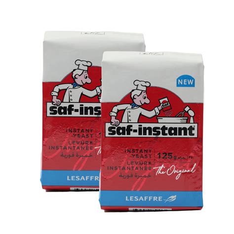 Saf Dry Instant Yeast Value Pack 2 X 125g Online At Best Price Yeast Lulu Bahrain