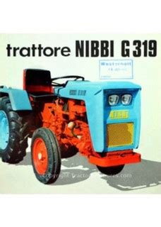 Tractorbrochures Nibbi