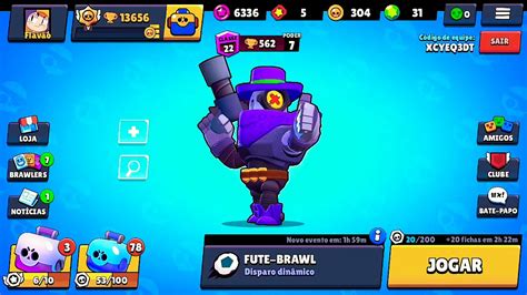 Abertura De Caixas Ganhei Um Novo Brawler Brawl Stars Youtube