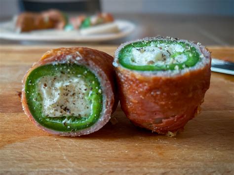 Recette De Poppers Au Chèvre And Prosciutto Jalapenos Farcis Au Fromage