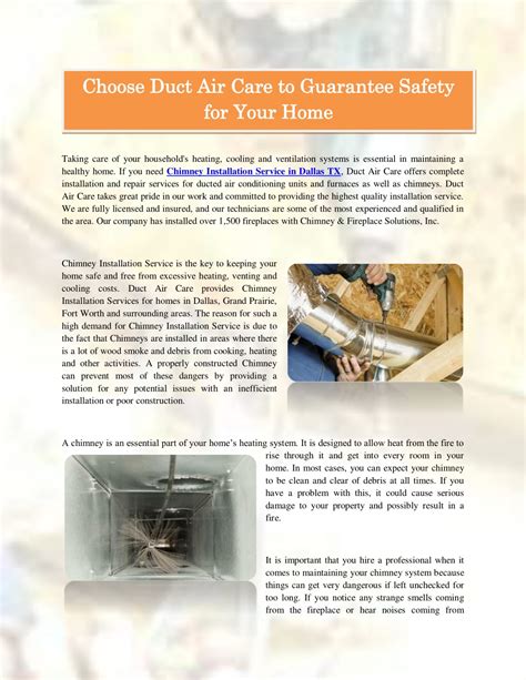 Ppt Duct Air Care Powerpoint Presentation Free Download Id11830315