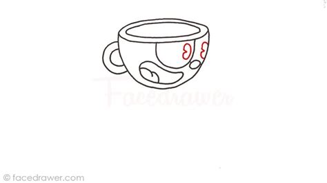 Cuphead Drawing Lesson How To Draw Cuphead In 13 Easy Steps Drawings Drawing Lessons Draw