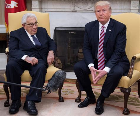 Donald Trump Meets With Henry Kissinger