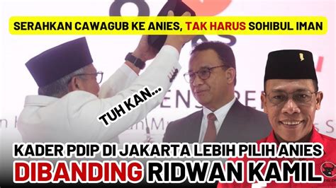 TUH KAN PKS SERAHKAN URUSAN WAKIL KE ANIES TAK PAKSA SOHIBUL IMAN