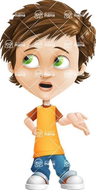 Cool Boy Cartoon Vector Character Aka Jamie Just Chill Lost Graphicmama