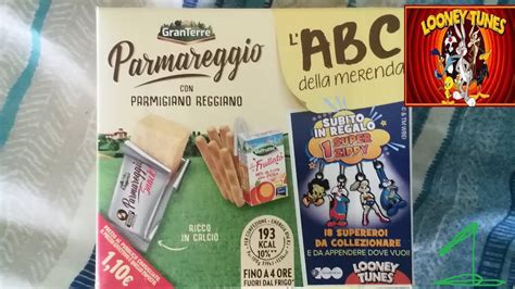 NUOVA COLLEZIONE ABC Della Merenda Pamareggio Looney Tunes Supereroi Le