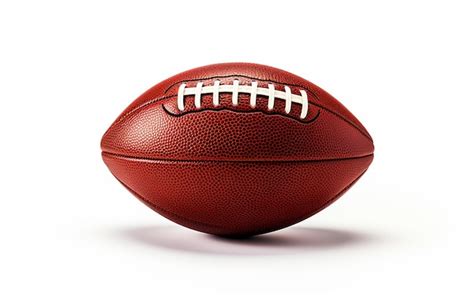 Premium AI Image CloseUp Of American Football Ball With Transparent