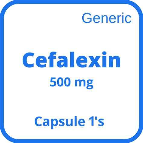 Ritemed Cefalexin Monohydrate 500mg Capsule 1s Price In The