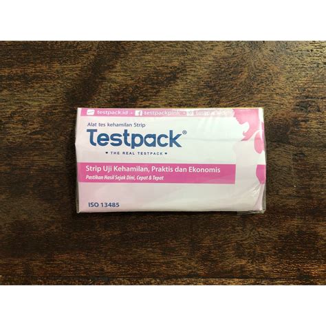 Jual Testpack Tespek Alat Test Kehamilan 1 Strip Shopee Indonesia