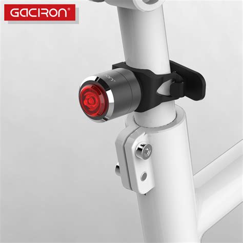 Gaciron W Intelligent Usb Rechargeable Aluminum Bicycle Tail Light