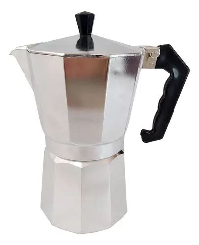 Cafetera Tipo Italiana 25cm Aluminio P 12 Pocillos 720cc Bz3 Color Gris