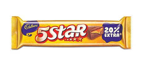 Buy Cadbury 5 Star Chocolate Bar 224g Pack Of 40 Online ₹200 From