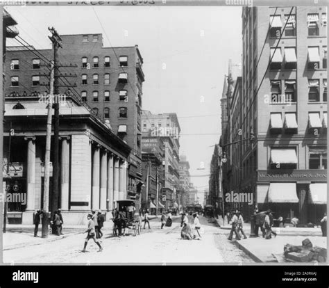Street scene in the downtown area, St Louis, Missouri Stock Photo - Alamy