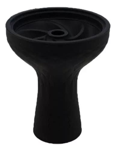 Rosh De Silicone Para Narguile Cabeça Narga Cor Preto Parcelamento