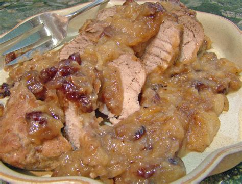 Apple Cinnamon Pork Tenderloin Recipe