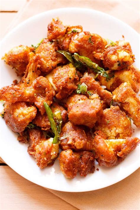 Gobi Recipe Fried Cauliflower Snack