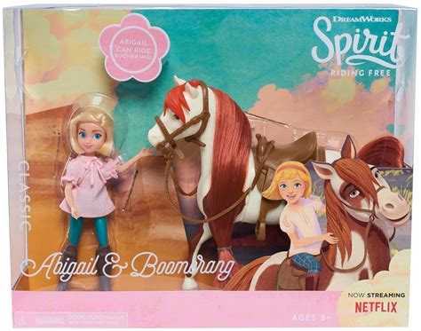 Spirit Riding Free Classic Series Abigail Boomerang Figure Set Just ...