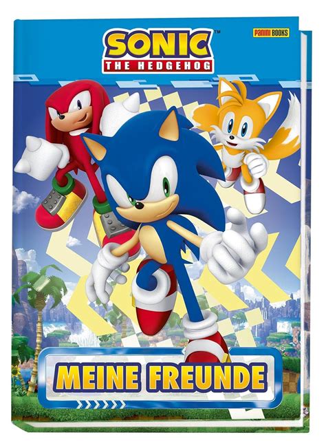 Sonic The Hedgehog Meine Freunde Freundebuch Amazon Tr Kitap