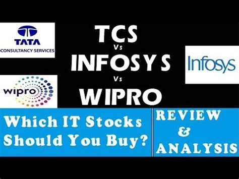 TCS Vs INFOSYS Vs WIPRO Which One Is Better Best IT Stocks Which