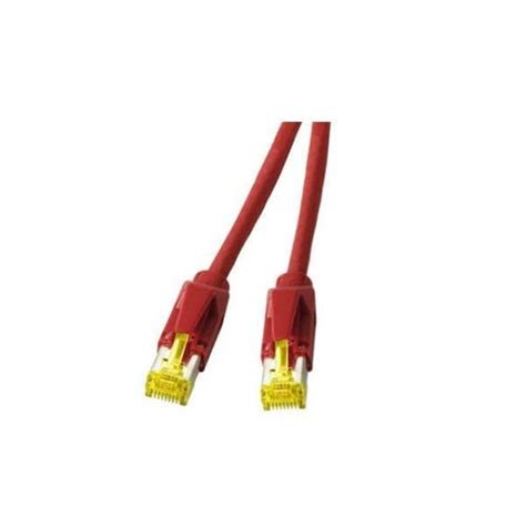 Patchkabel RJ45 S FTP Cat 6A TM31 Dätwyler 7702 0 5m rot