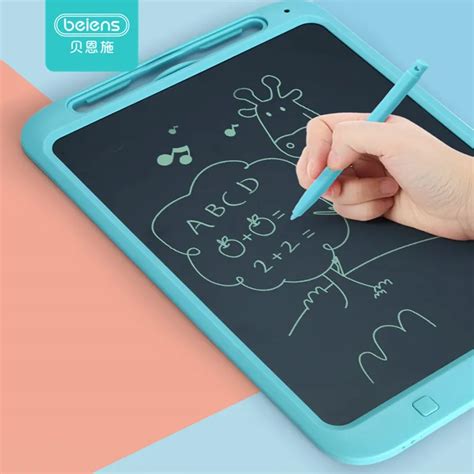 Beiens 12Inch LCD Digital Writing Tablets Drawing Toy Handwriting Pads Portable Drawing Board ...