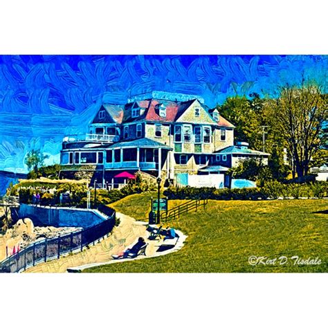 Landscape Gallery Wall Art Print: Seaside Resort