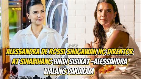 Alessandra De Rossi Sinigawan Ng Direktor At Sinabihang Mayabang