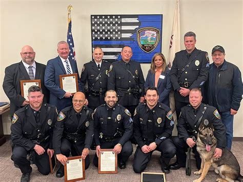 Washingtonville Police Officers Honored For Exemplary Service