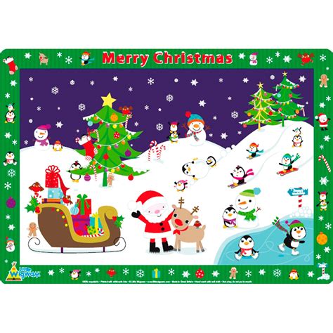 Christmas Placemat Christmas Mulberry Bush