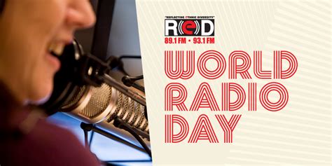 World Radio Day 2023 - RED 89.1FM / 93.1FM Vancouver