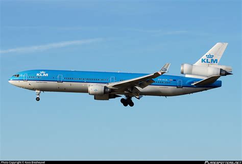 Ph Kca Klm Royal Dutch Airlines Mcdonnell Douglas Md Photo By Koos