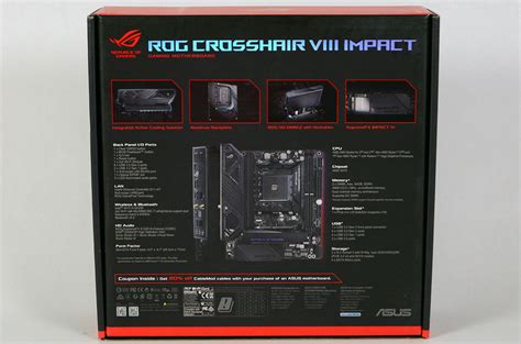 Asus Rog Crosshair Viii Impact Review Packaging And Contents Techpowerup