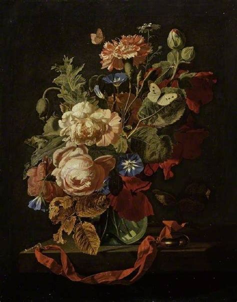 Simon Pietersz Verelst A Vase Of Flowers The Fitzwilliam